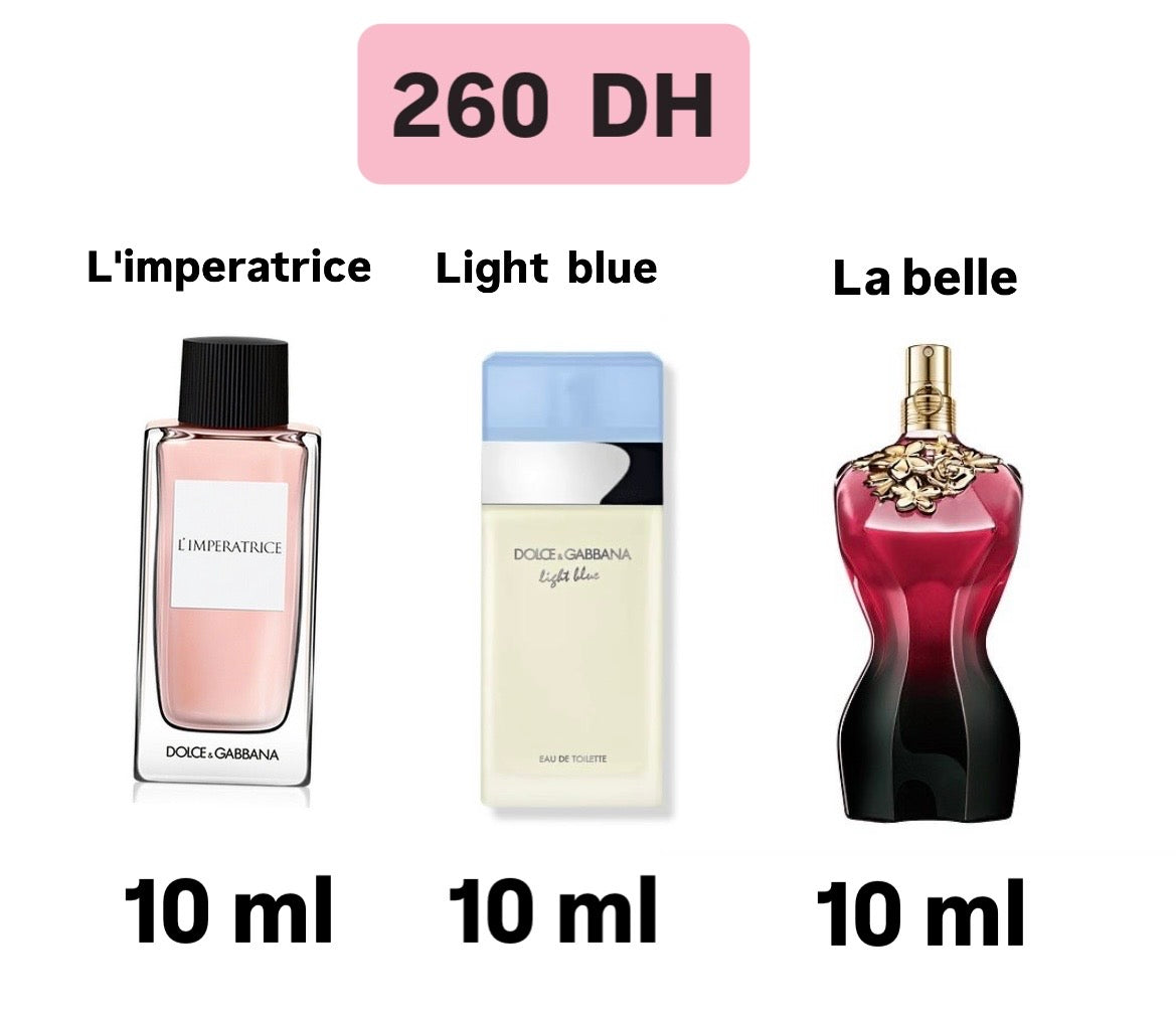 L'imperatrice + light blue + la belle